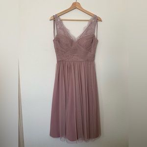 Hitherto BHLDN Anthropology cocktail dress size 2 mauve